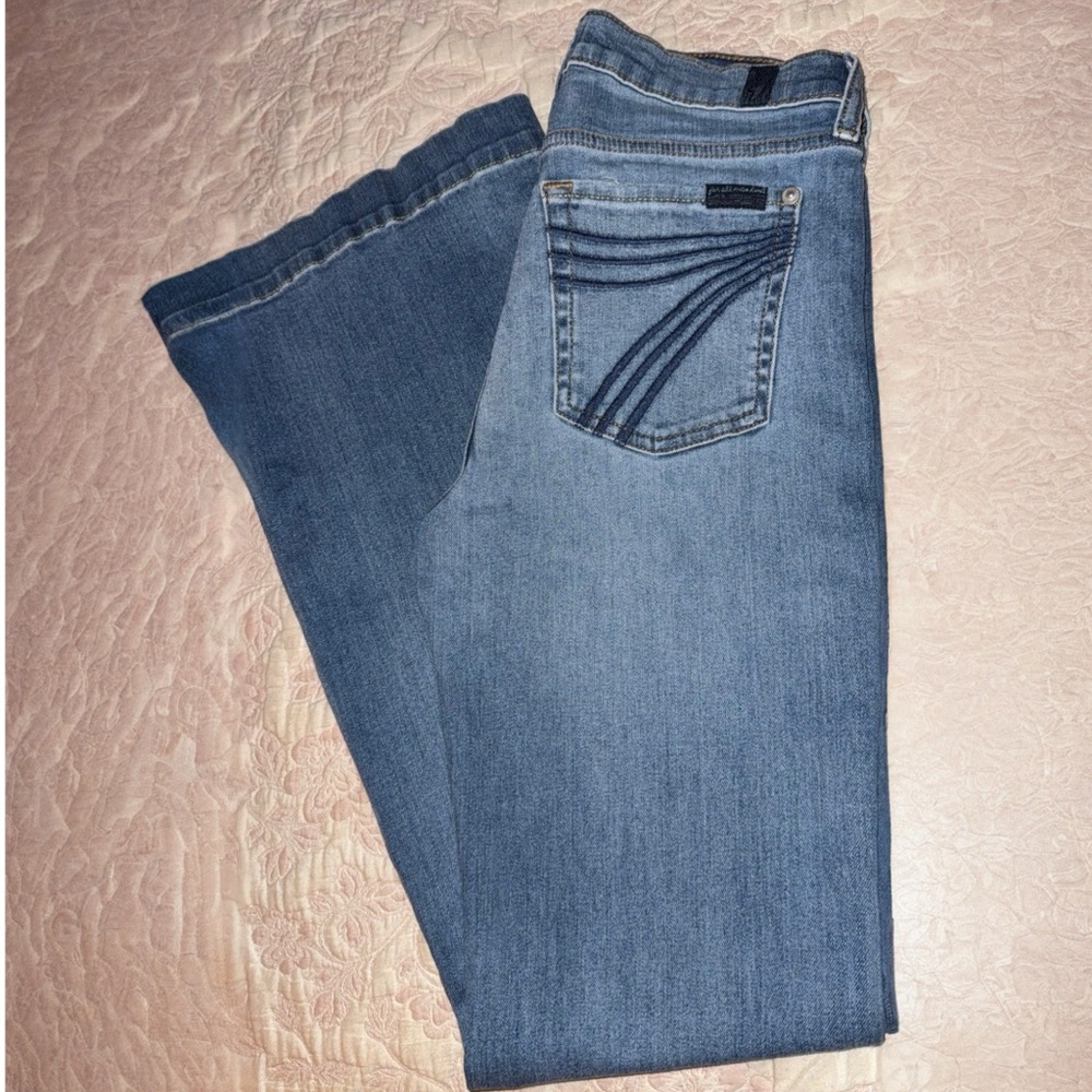 7 famk dojo jeans size 27